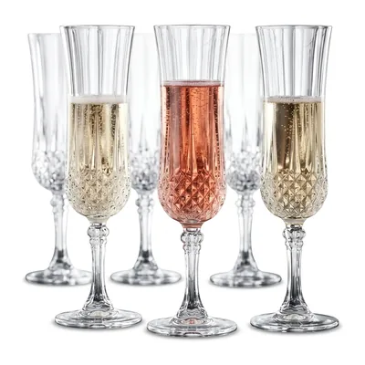 Cristal d'Arques ПО-00218412 Бокалы для шампанского LONGCHAMP 120 мл 6 штук