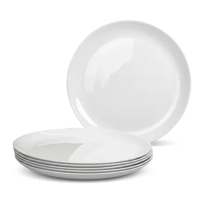 LUMINARC ПО-00218275 Набор тарелок обеденных диаметр 25 см Diwali White 6 шт
