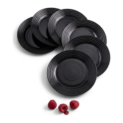 LUMINARC ПО-00218456 Набор тарелок десертных 19 см Harena Black, 6шт