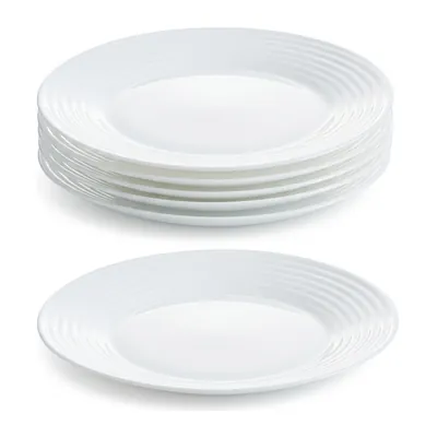 LUMINARC ПО-00218459 Набор тарелок десертных 19 см Harena White, 6шт
